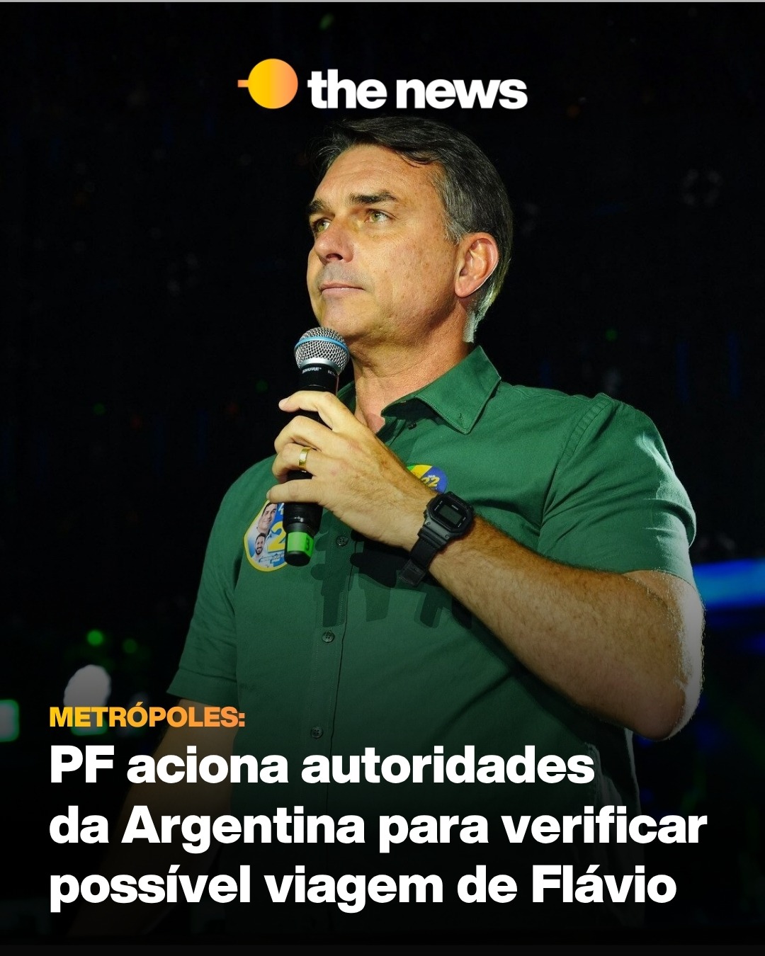 PF checa suposta viagem de Flávio para a Argentina e EUA após ordem do STF