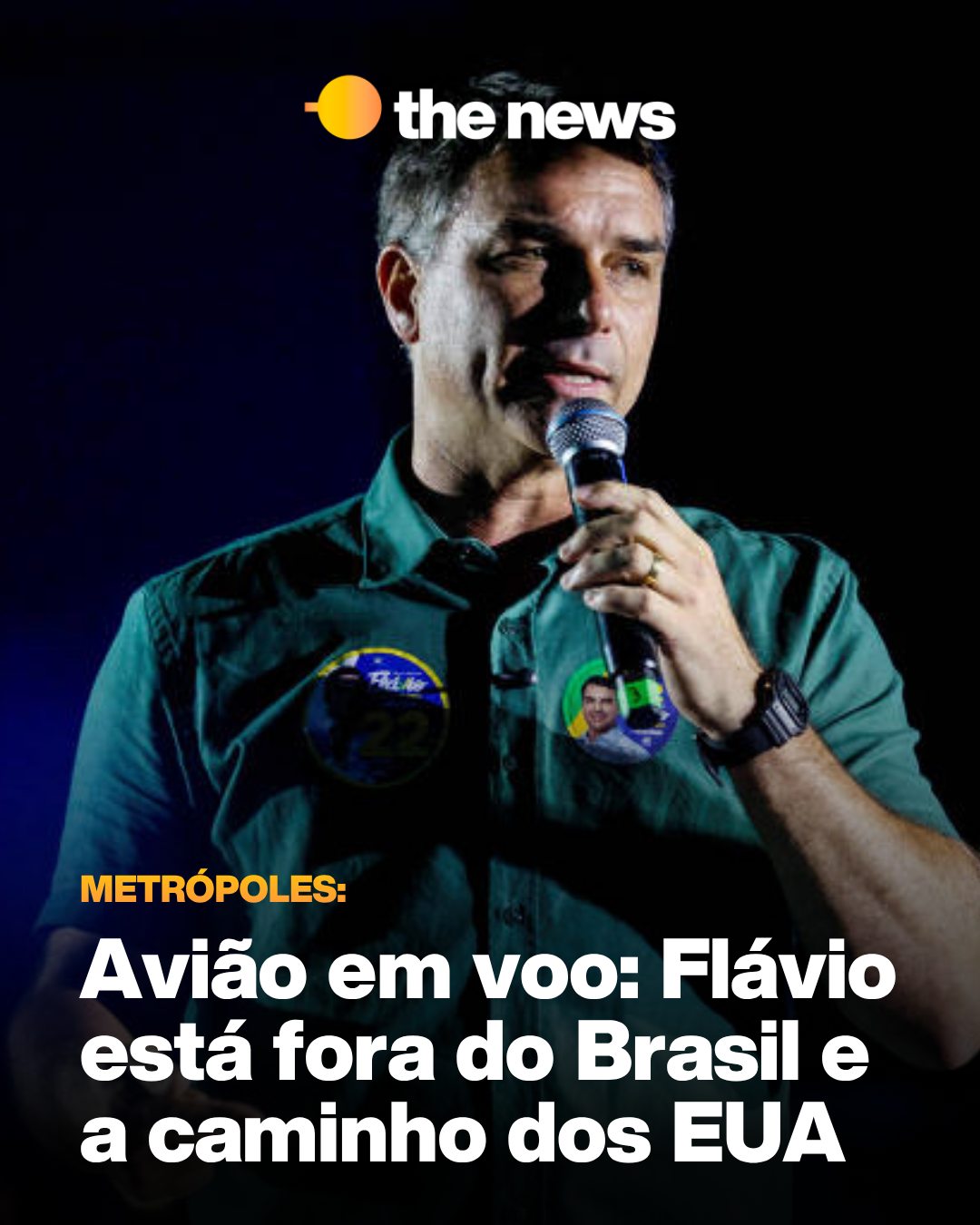 Flávio Bolsonaro viaja para os EUA, confirmam pessoas próximas à família