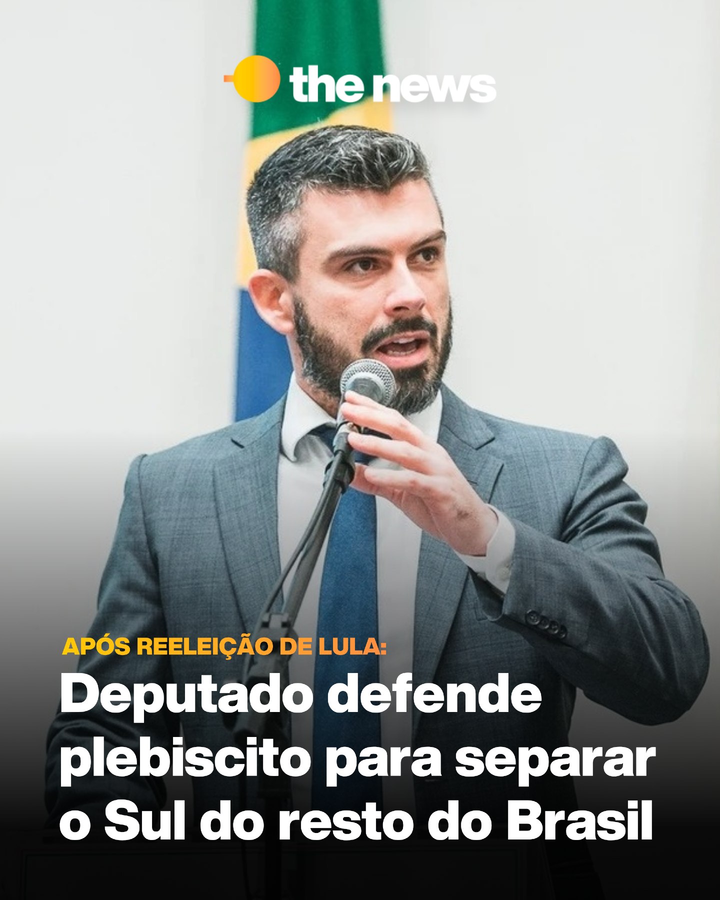 Deputado Bruno Souza (PL) defende separação do Sul do Brasil