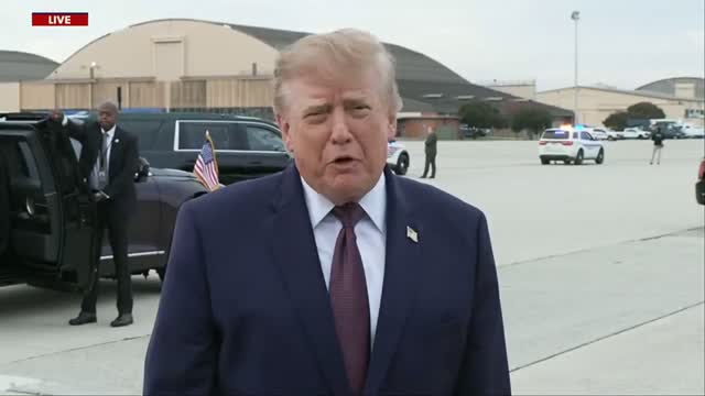 Donald Trump evitou respaldar a declaração de Flávio Bolsonaro