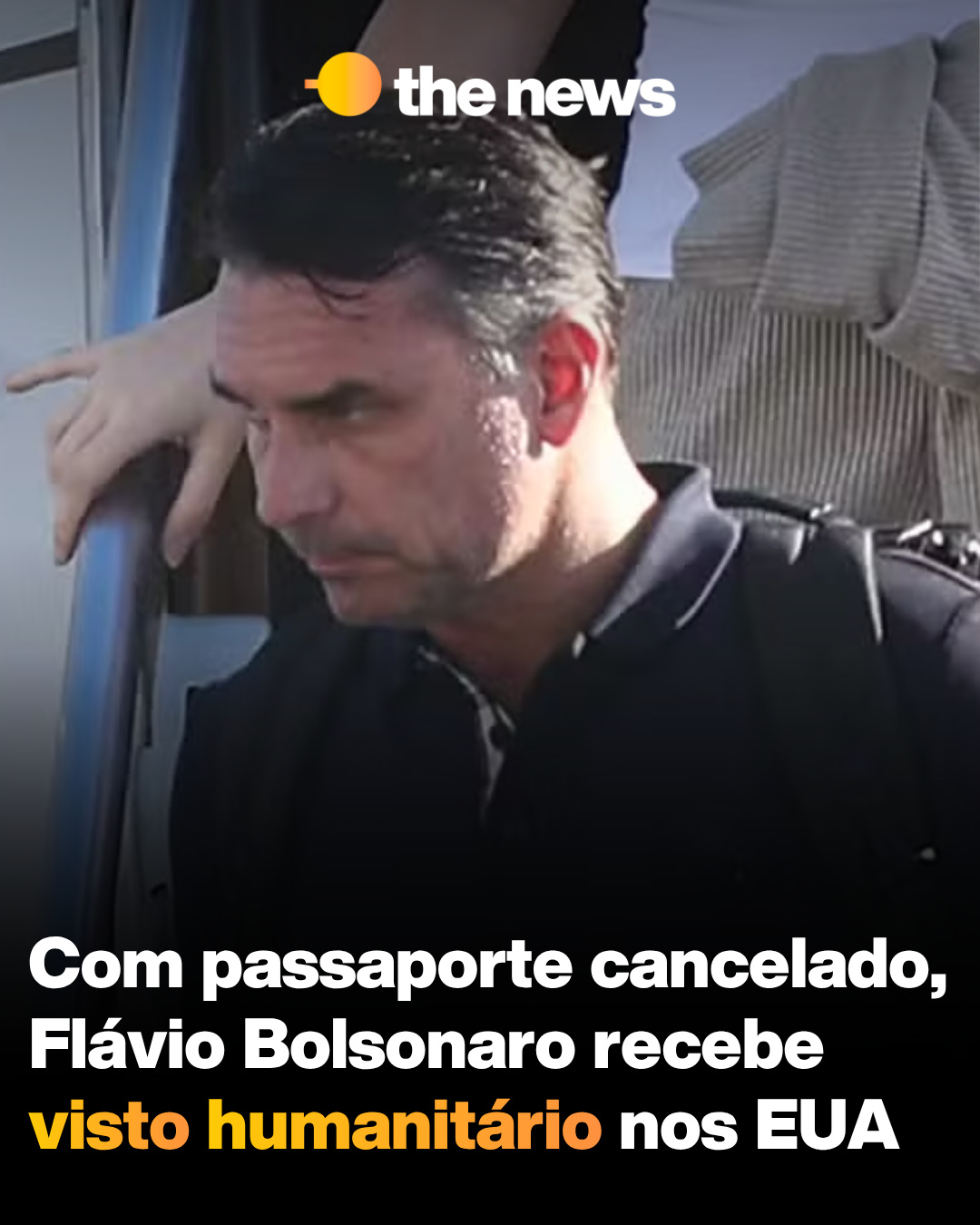 Com passaporte cancelado, Flávio Bolsonaro recebe visto humanitário nos EUA