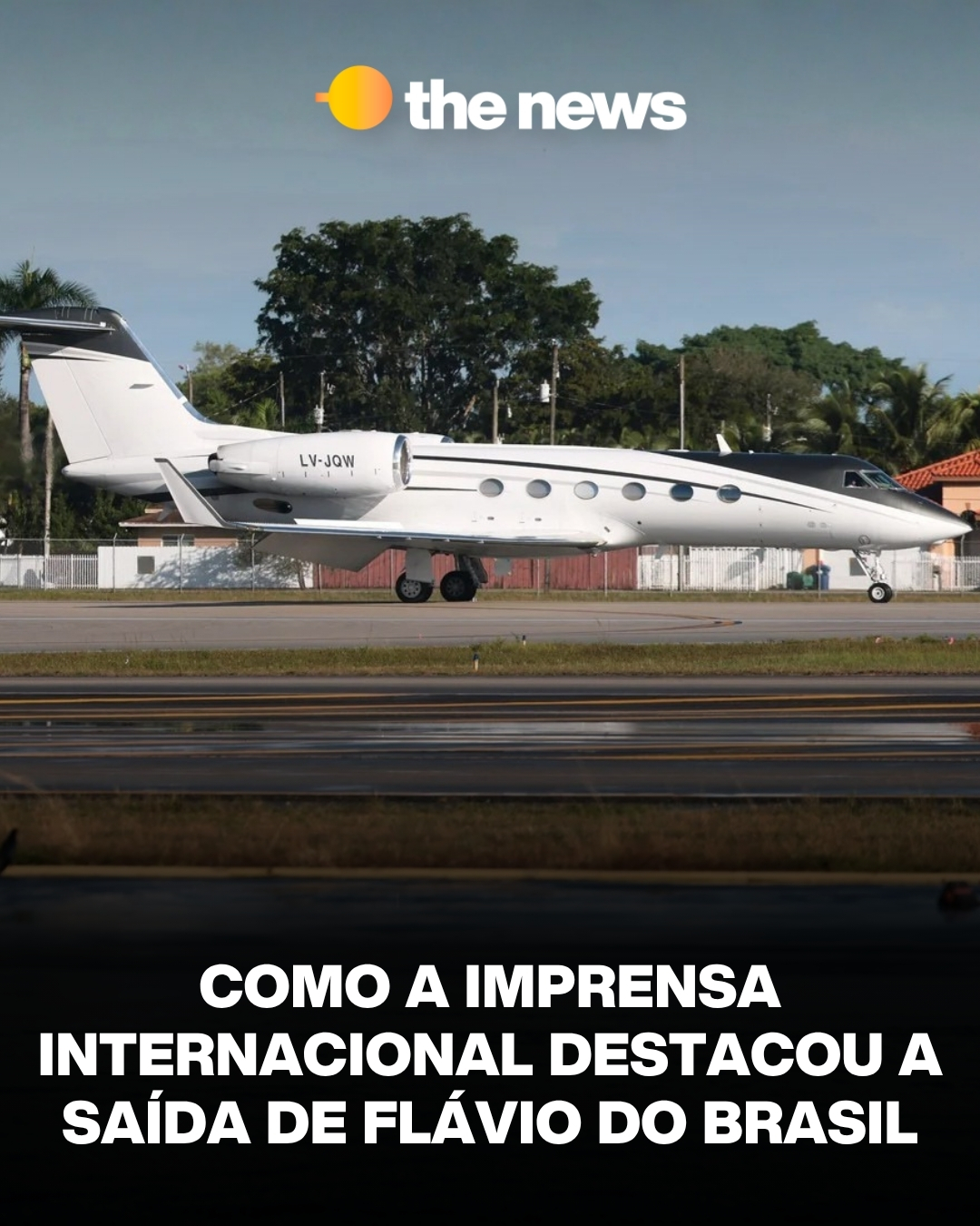 Flávio Bolsonaro viaja para Miami com passaporte italiano e repercute na imprensa