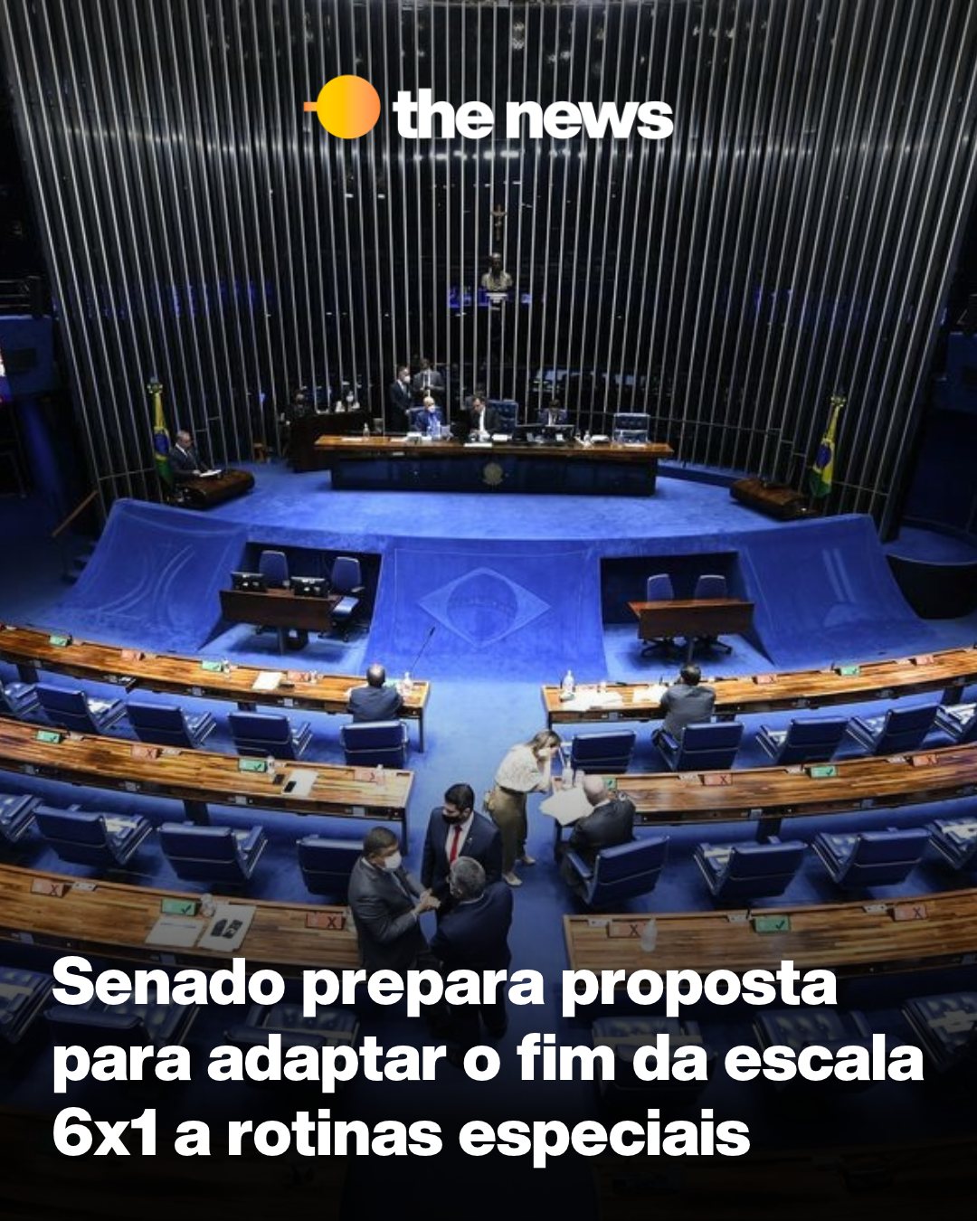 Senadores propõem emenda para adaptar fim da escala 6x1